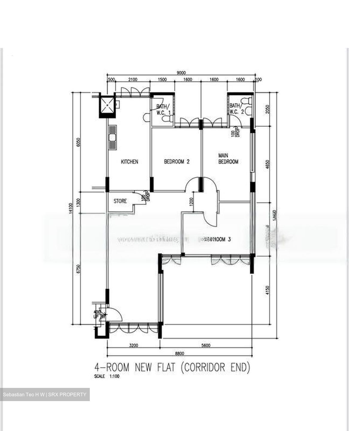 Blk 228 Bukit Batok Central (Bukit Batok), HDB 4 Rooms #452654011